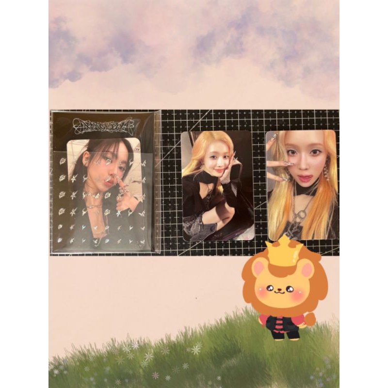 AESPA THE MYSTERY CIRCLE MD MERCHANDISE NAIL POINT STICKER KARINA/WINTER ARMAGEDDON LD LUCKY DRAW/WI