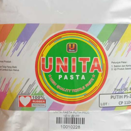 

Tinta Pasta Rubber White PS 25 @1kg