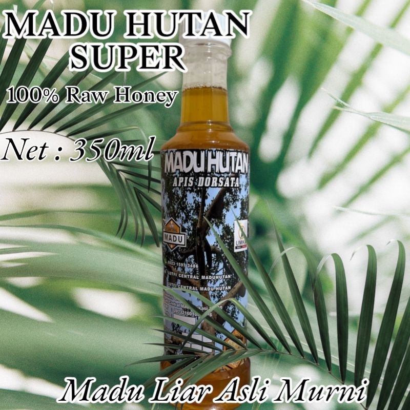 

Madu Hutan Original (Raw Honey) kaya akan bee pollen 100% MURNI