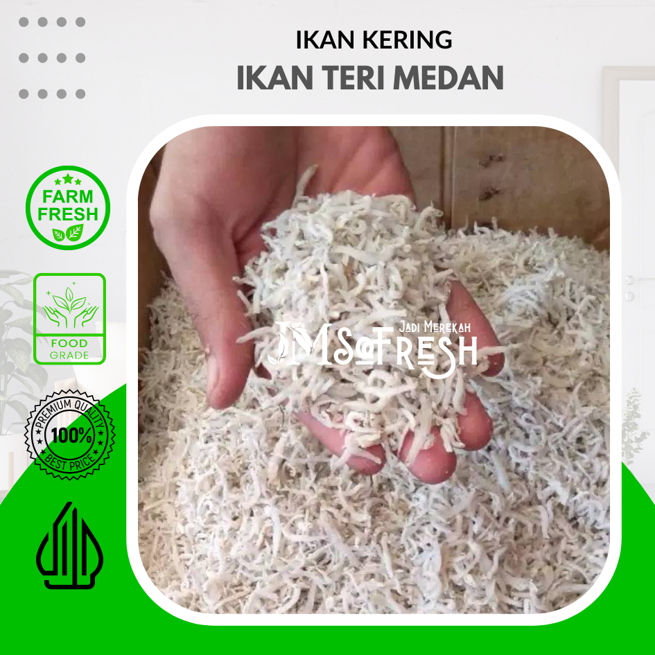 

[JM_SoFresh] Ikan Teri Medan / ikan Teri Nasi