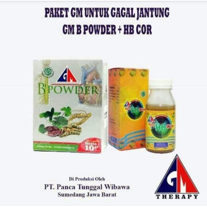 

Herbal kabuyutan paket herbal jantung gagal jantung B powder HBcor
