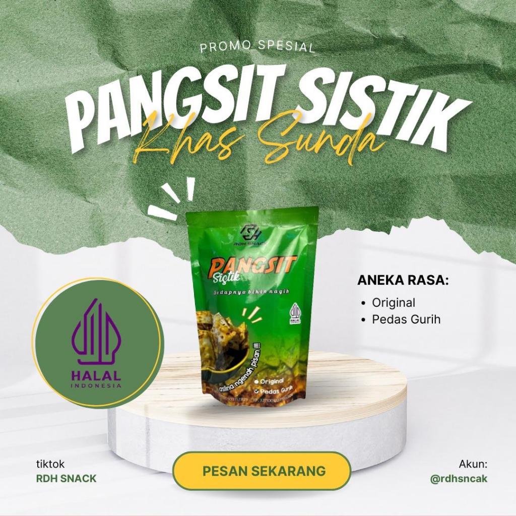 

keripik bawang 75gram keripik pangsit pedas dan original