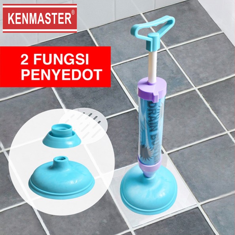 Pompa Sedot WC Drain Buster / Kenmaster Pompa Anti Mampet