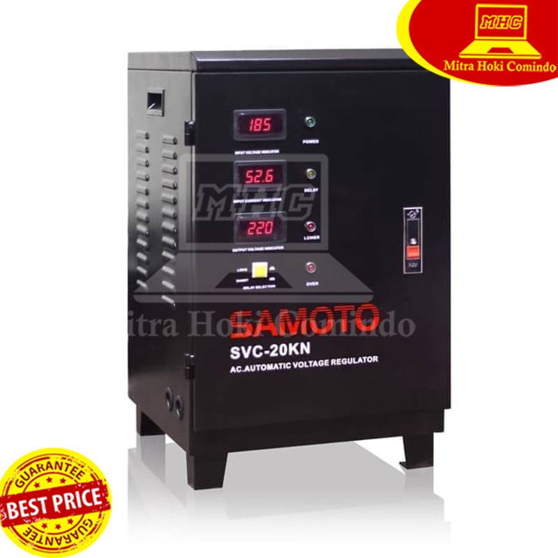 STABILIZER 20.000VA 20KVA STABILIZER SAMOTO SVC-20KVA 20.000VA 20KVA