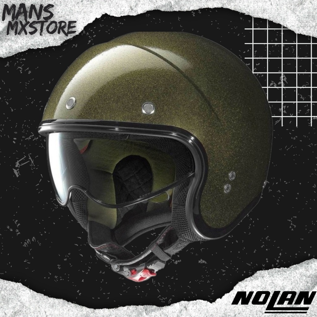 HELM NOLAN N21 DURANGO GOLD FLAKE 42 HELMET RETRO VINTAGE ORIGINAL NOLAN