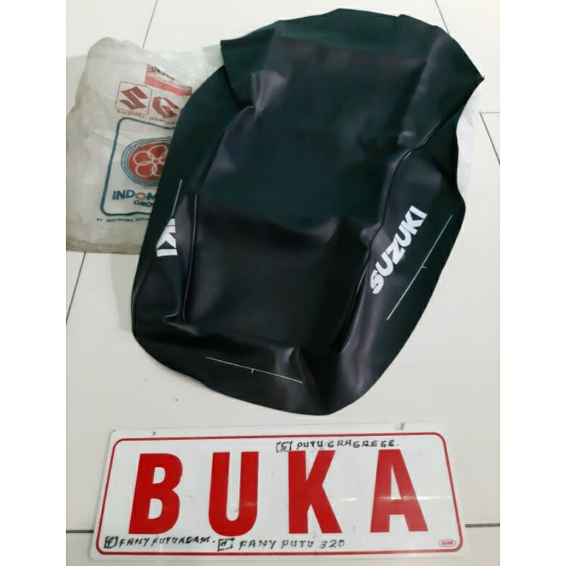 kaen jok sarung jok krakap jok kulit jok suzuki Tornado