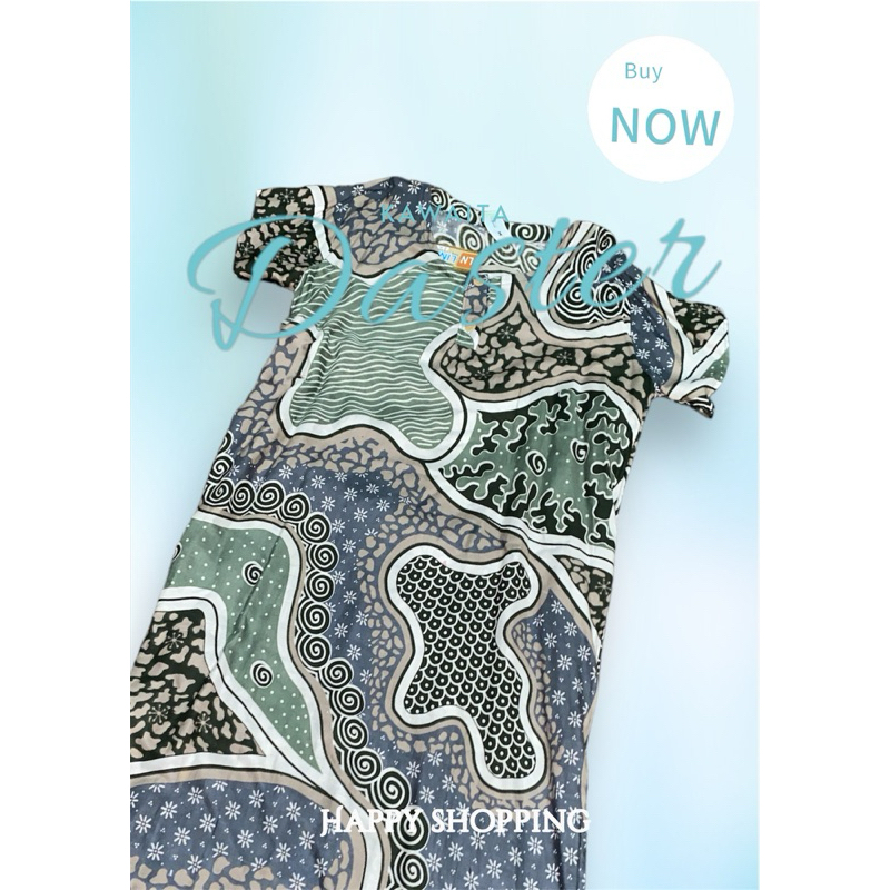 Daster motif Batik khas  malioboro jogja Daster Busui LD 110