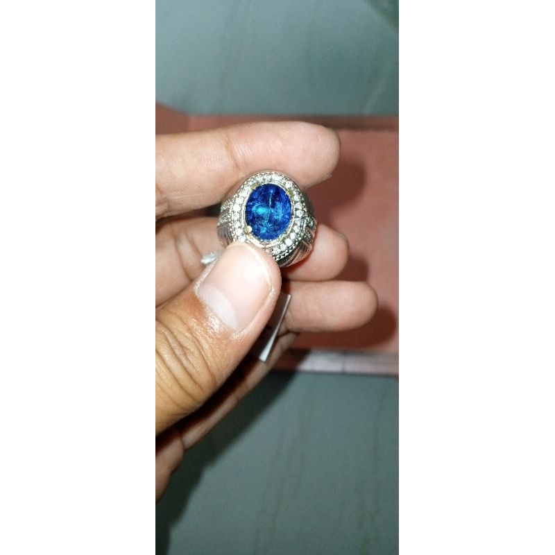 Natural London Blue topaz