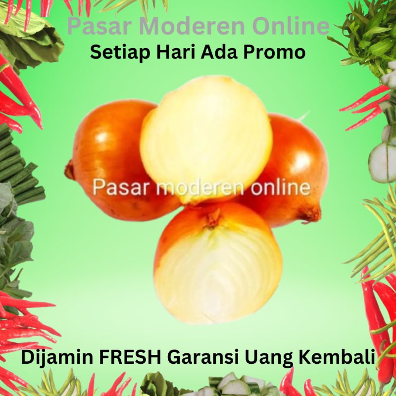 

BAWANG BOMBAY SEGAR/250GRAM/500GRAM