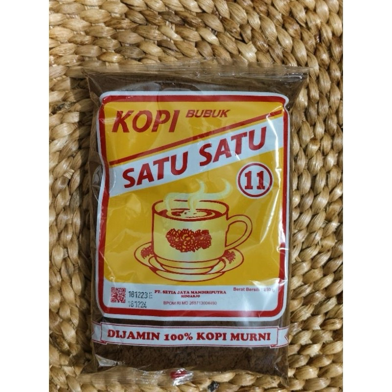 

KOPI BUBUK SATU SATU 250gr Best Seller 100% Kopi Murni (ECER)