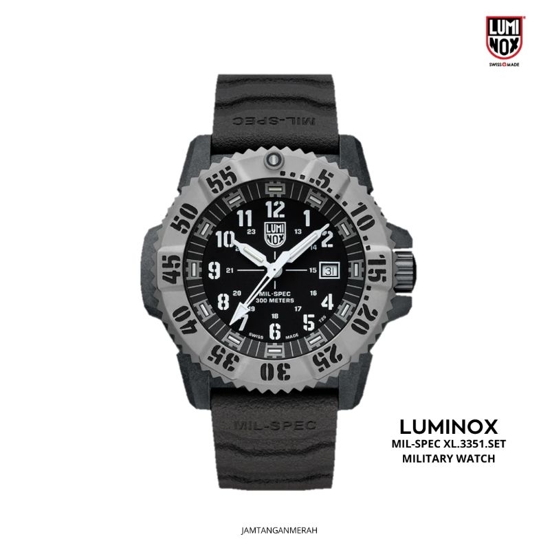 LUMINOX 3351.SET MIL-SPEC INSPIRED MILITARY WATCH ORIGINAL