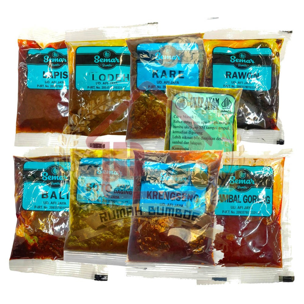 

SEMAR Bumbu Instant BARU Siap Pakai Komplit Semua Varian
