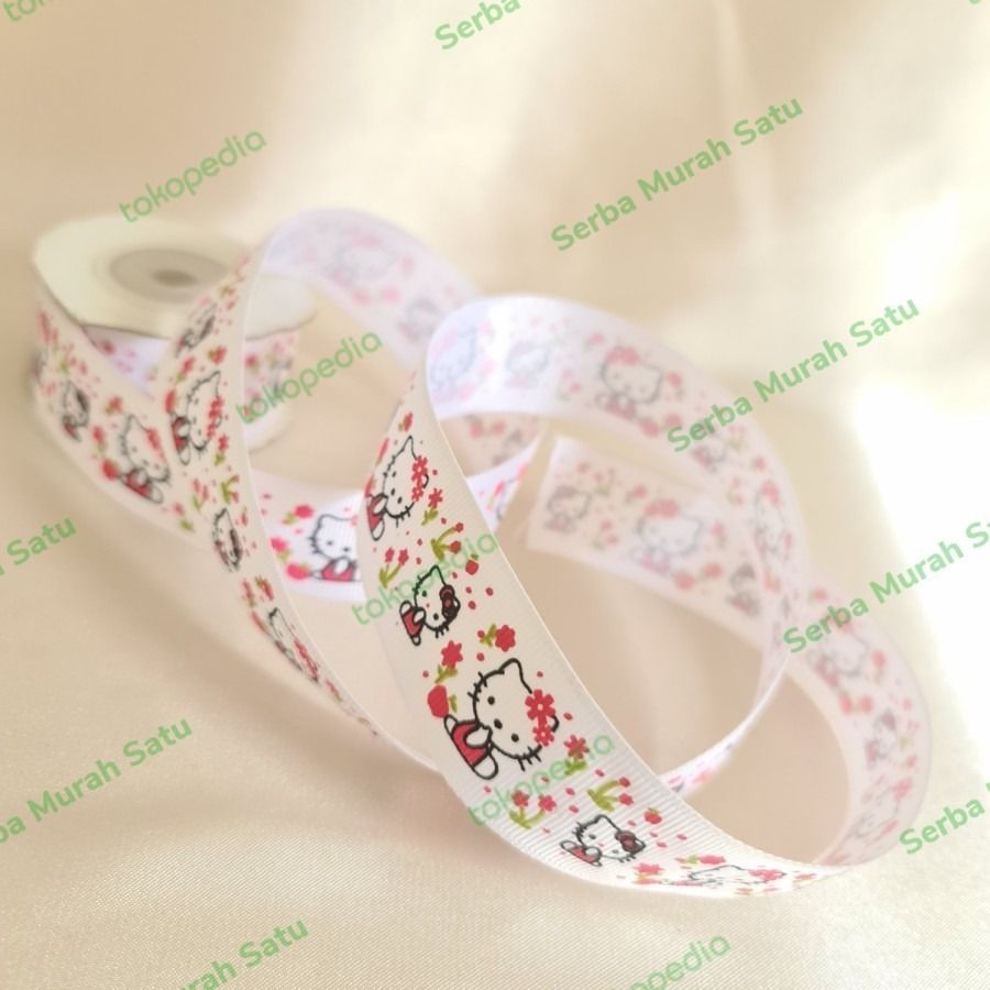 

pita grosgrain my melody helokity twin star pink kado anak souvenir super sale