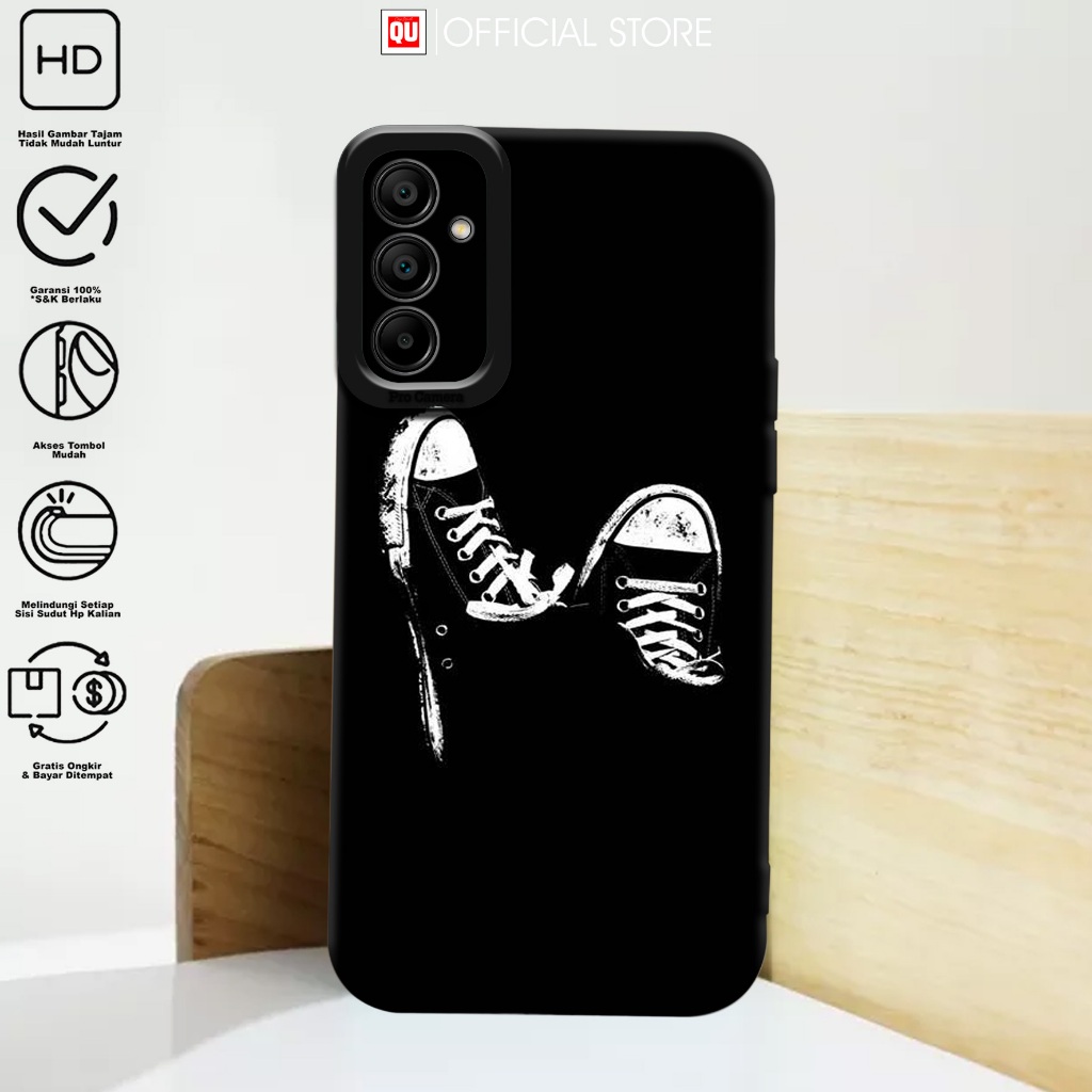 Case Samsung A15 - Casing Hp Samsung A15 Terbaru Motif BLCK - Softcase Hp Samsung A15 - Silikon Hp S