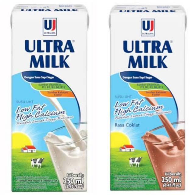 

ULTRA MILK LOW FAT 250ML PER KARTON