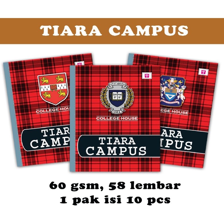 

(10 Buku) BUKU TULIS SEKOLAH TIARA CAMPUS ISI 58 LEMBAR KUARTO