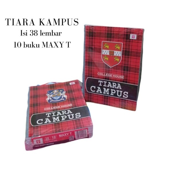 

Ay00! (10 BUKU) BUKU TULIS TIARA CAMPUS BOXY ISI 38 / BUKU TULIS UKURAN PANJANG