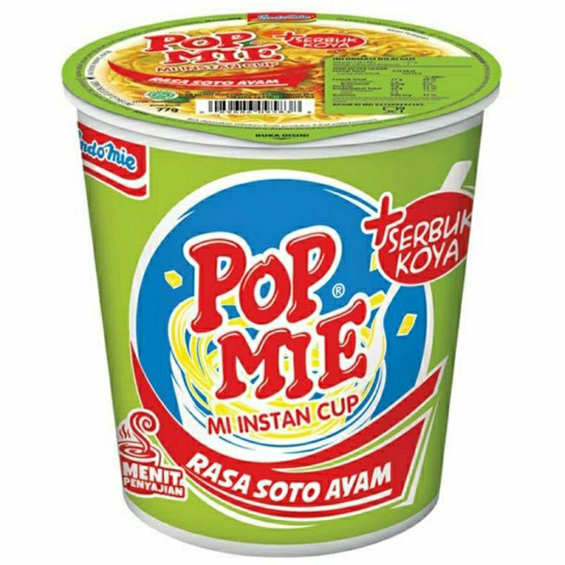 

POP MIE MI INSTAN SOTO AYAM CUP 75g/PCS