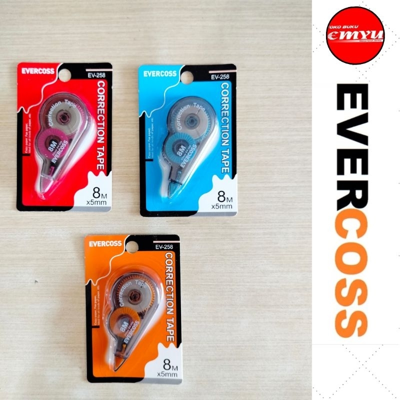 

Correction Tape Evercoss 8m EV-258