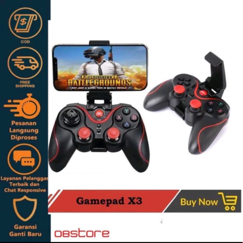 gamepad/joystick wireless bluetooth X3/T3