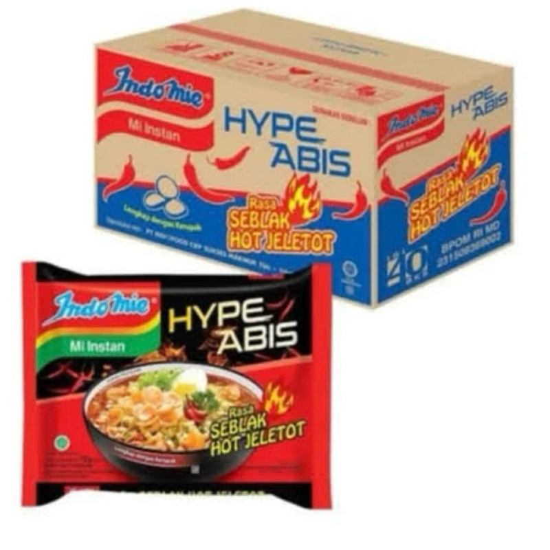 

[ 40 Pcs ] INDOMIE SEBLAK 1 DUS