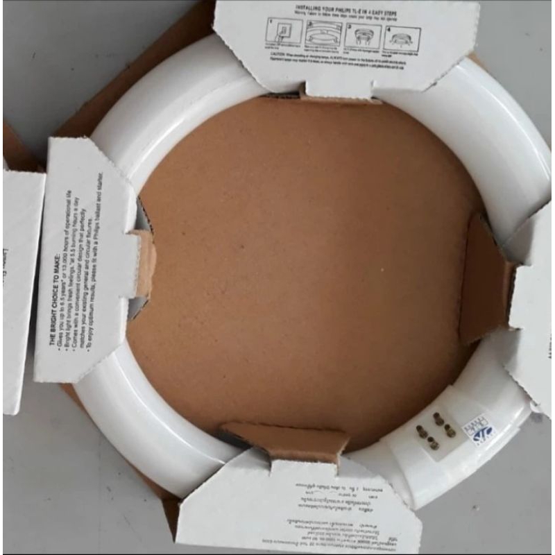 Jalanterangshop17 Philips Tl Ring 22W Putih / Neon Ring Tl-E Lifemax 22 Watt 765 / Tl Bulat 22W