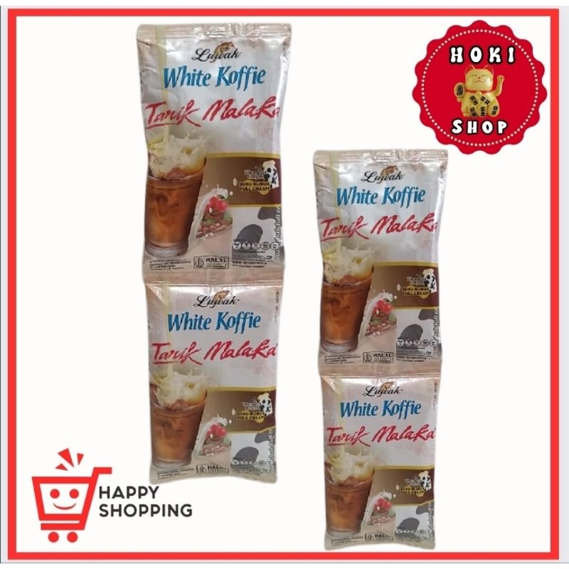 

Luwak White Koffie Teh Tarik Malaka 25gr 1Renceng 10pcs / Luwak Teh Tarik Malaka / Luwak Tarik Malaka