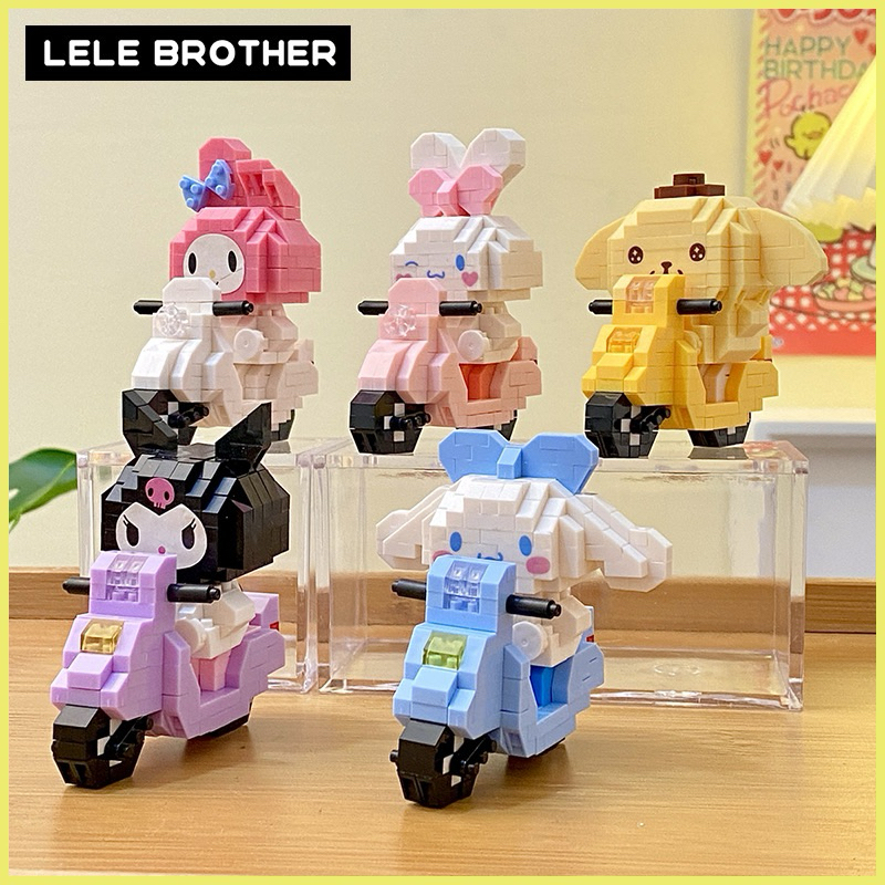 NEW ITEM MAINAN BRICKS EDISI SANRIO MOTOR/BRICKS SANRIO LUCU