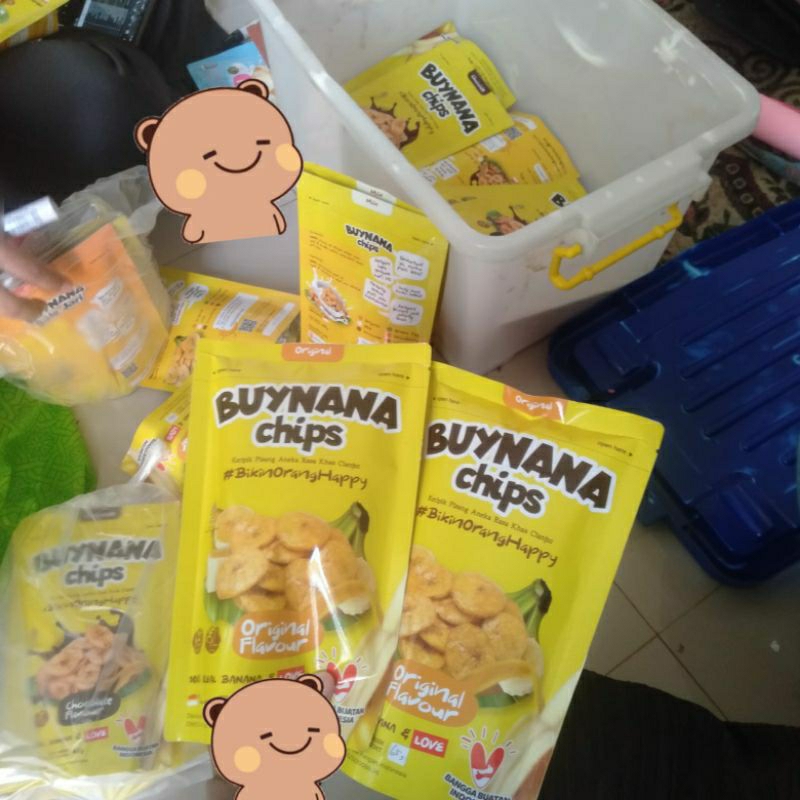 [booked] Buynana: Keripik pisang dan singkong