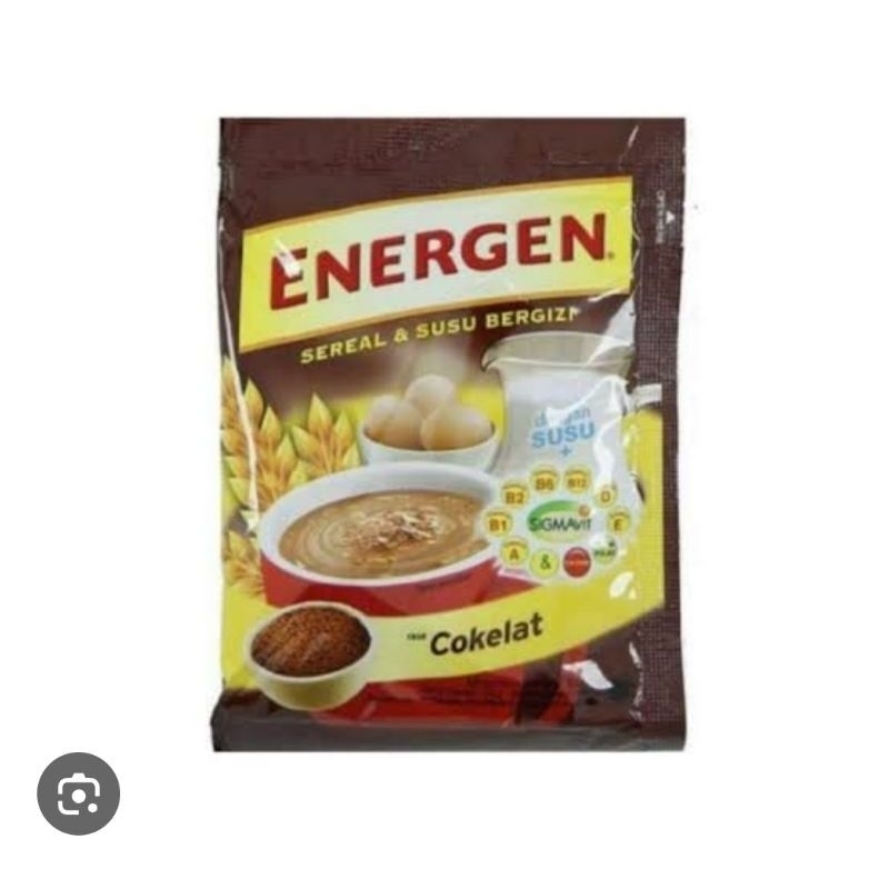 

ENERGEN SEREAL DAN SUSU 30GR Kemasan renceng