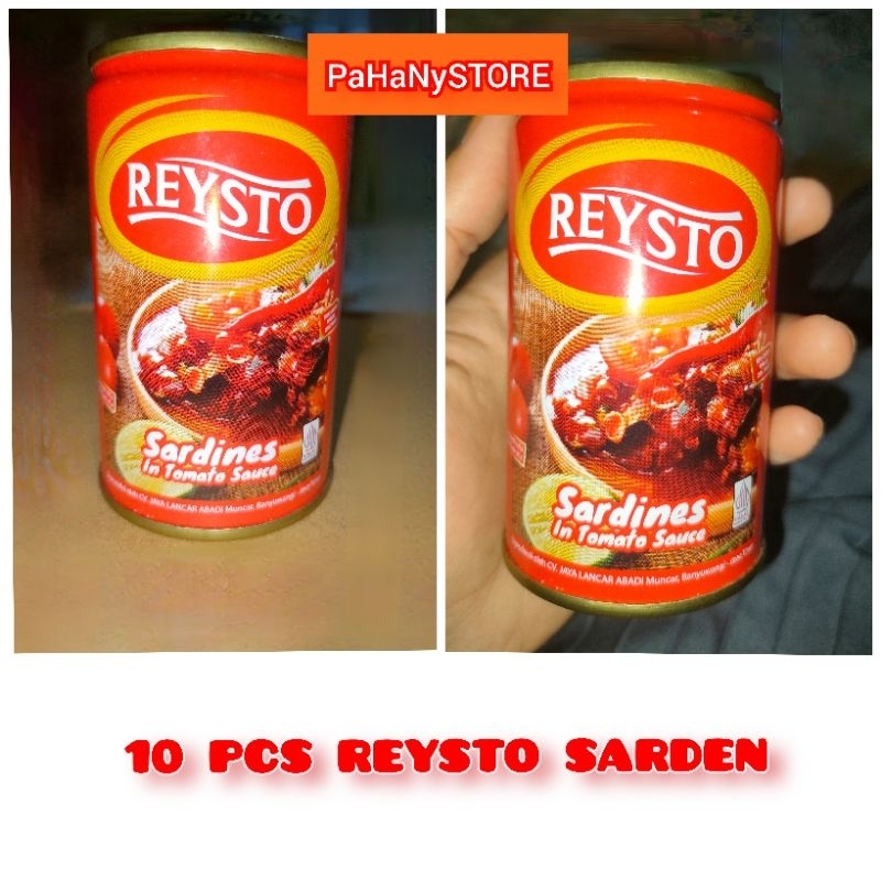 

PAKET HEMAT !!! 10 PCS REYSTO SARDEN 155GR
