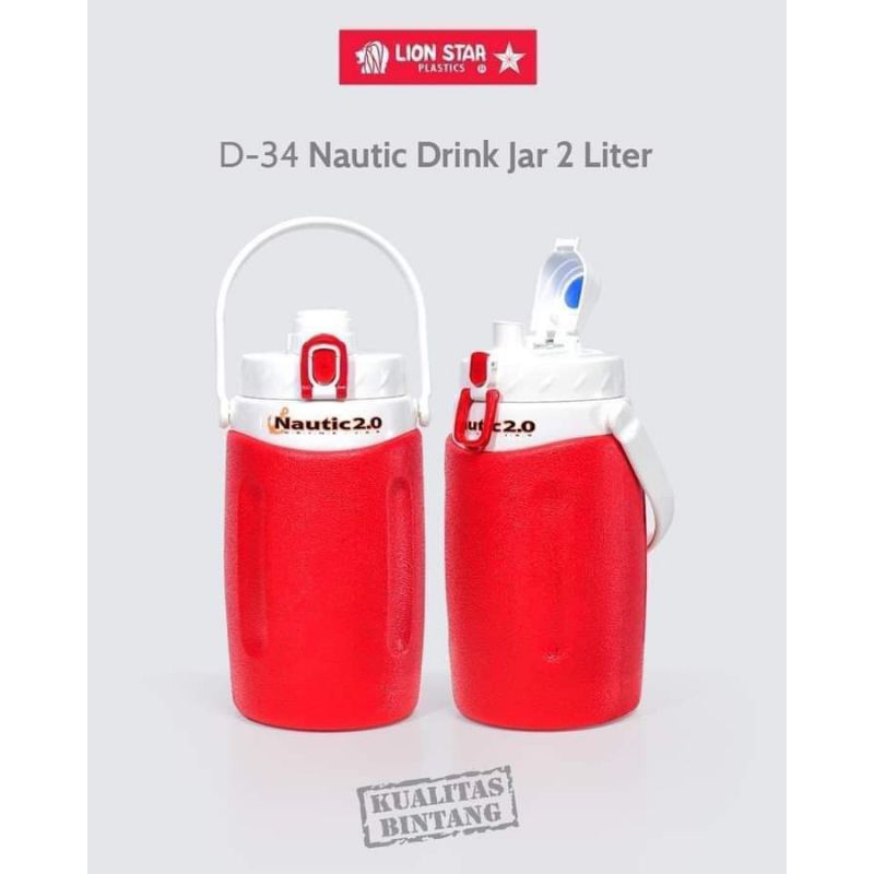 Teko Air porta nautic Termos 2.0 liter Lion star