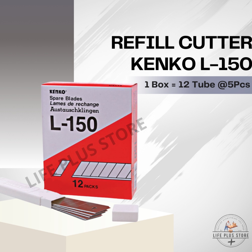 

KODE K46F ISI CUTTER KENKO L 15 ISI PISAU CUTER L15 REFILL KATER BESAR Box Sekotak