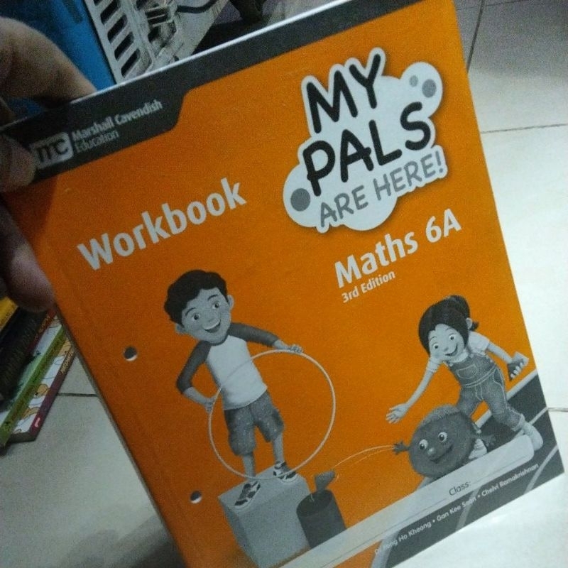 MY PALS ARE HERE Maths 6A 3rd Edition Workbook