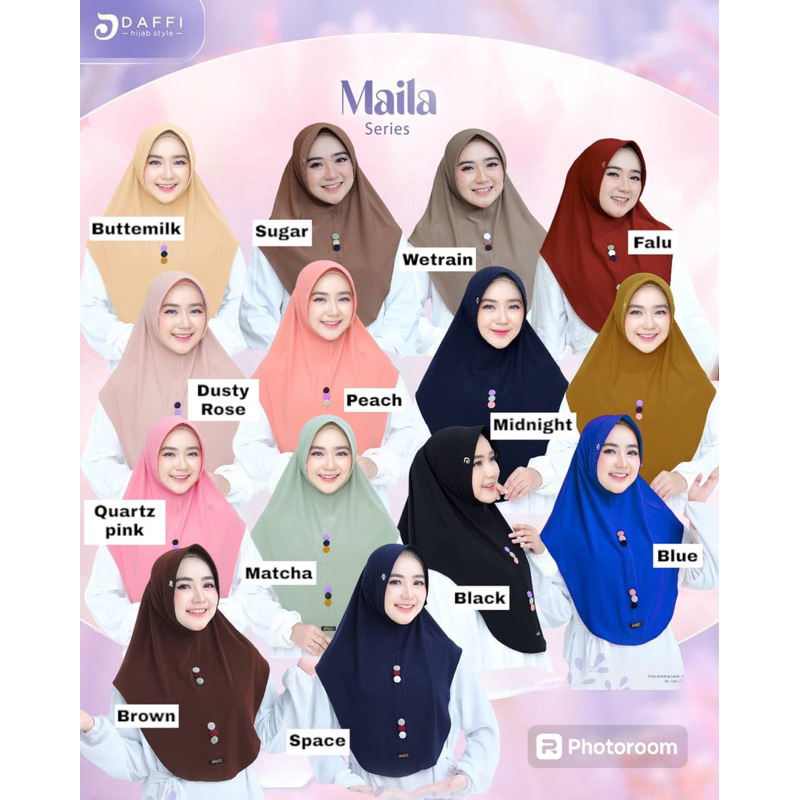 Maila series by daffi hijab