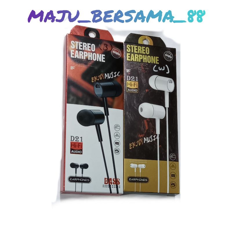 HANDSFREE HP/ HEADSET MUSIC HF D-21