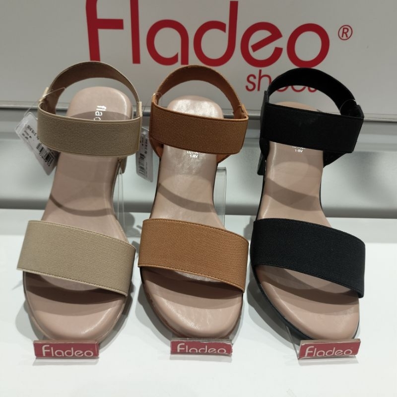 PROMO SANDAL CEWEK TALI BELAKANG BRAND FLADEO (36-40)