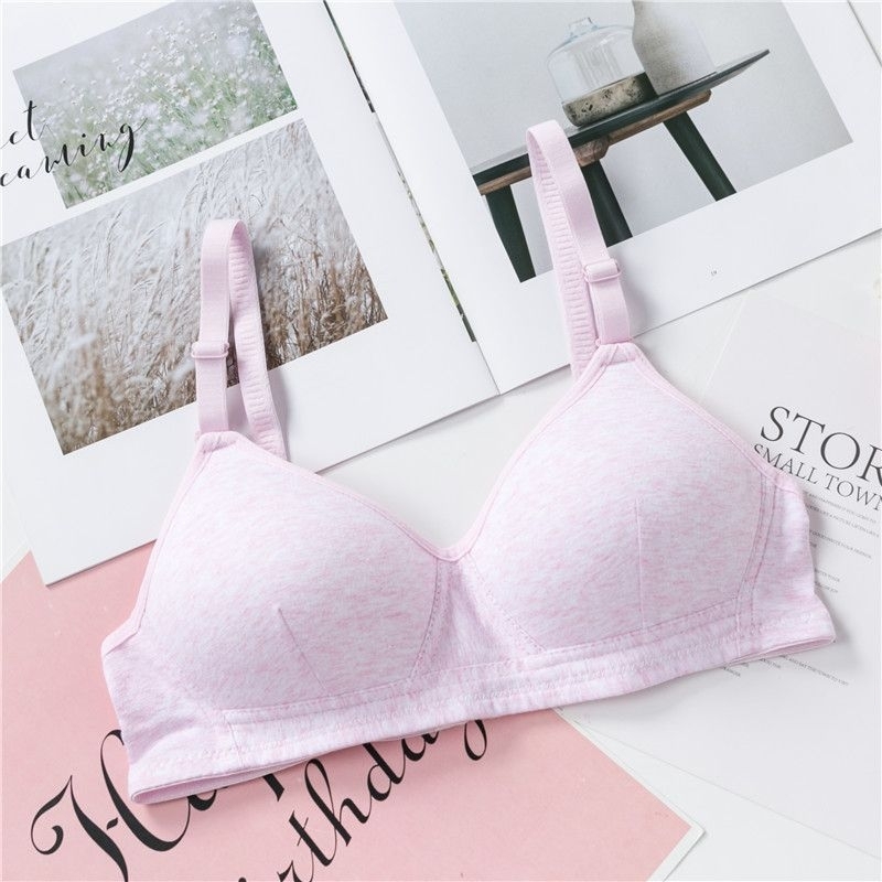 (LYNS) Bra dewasa/remaja tanpa kawat busa tipis