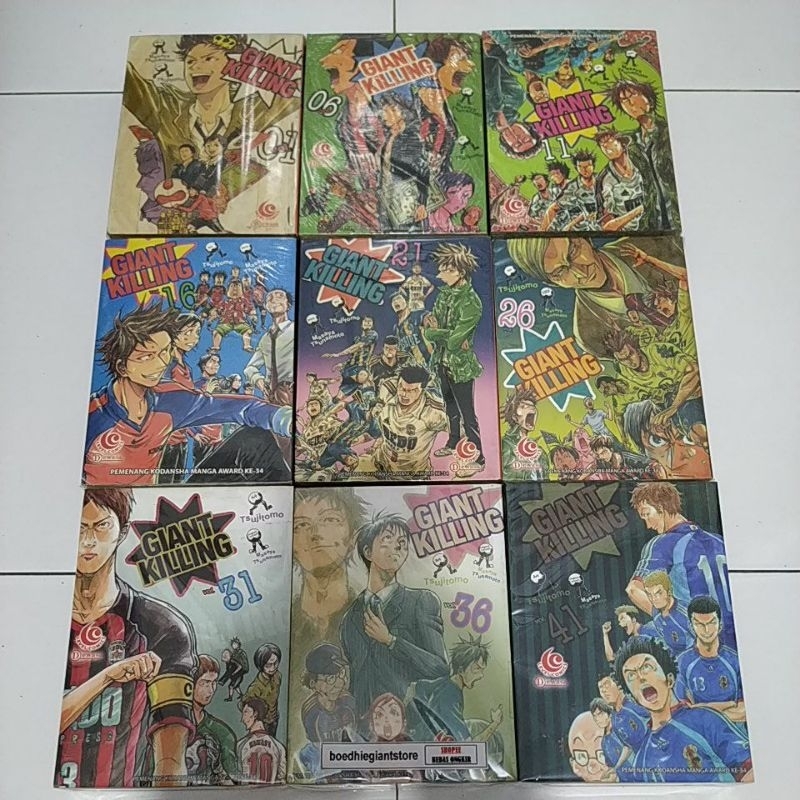 Komik Giant Killing Set, No Bolong, TS