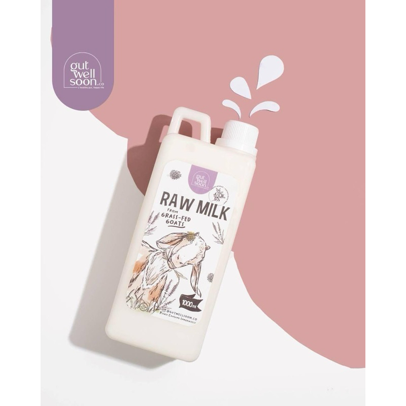 

Gut Well Soon - Raw Goat Milk (pakan full hijauan) / susu kambing organik