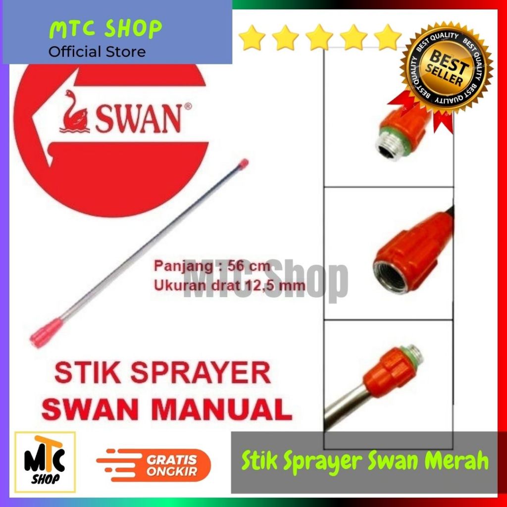 Stik Sprayer Swan Merah | Stik Sprayer Manual Swan Merah | Stik Swan Sprayer Original