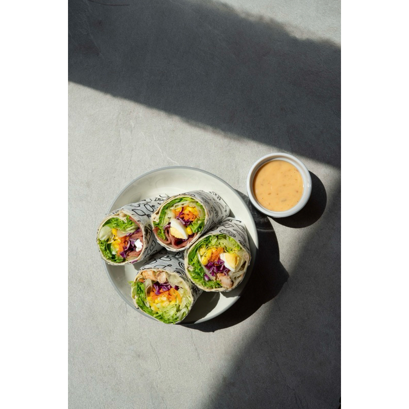 

Green Box- Salad Wrap Smokedbeef