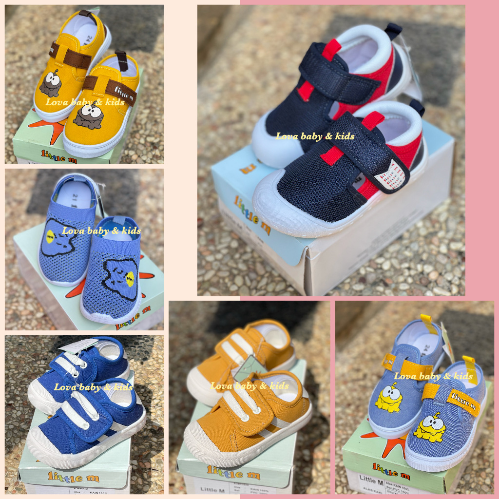 LITTLE M SEPATU ANAK LAKI LAKI // SEPATU LITTLE M BABY BOY // SNEAKERS LITTLE M ANAK