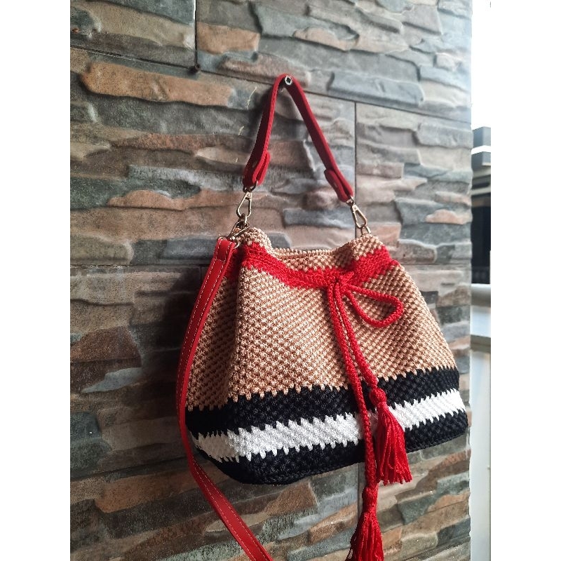 Tas Rajut NOBRAND - TAS PRELOVED BRANDED ORIGINAL