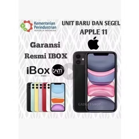 Iphone 11 128GB 128 GB Garansi Resmi TAM Ibox 1 Tahun