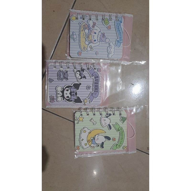 

[bisa cod] notebook ring sanrio lucu