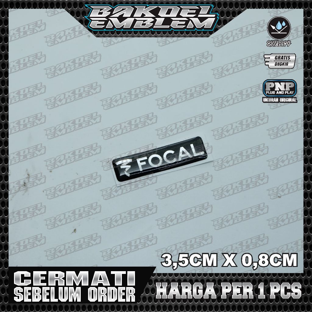 EMBLEM AUDIO FOCAL, EMBLEM SPEAKER FOCAL ,EMBLEM FOCAL (FOCAL)