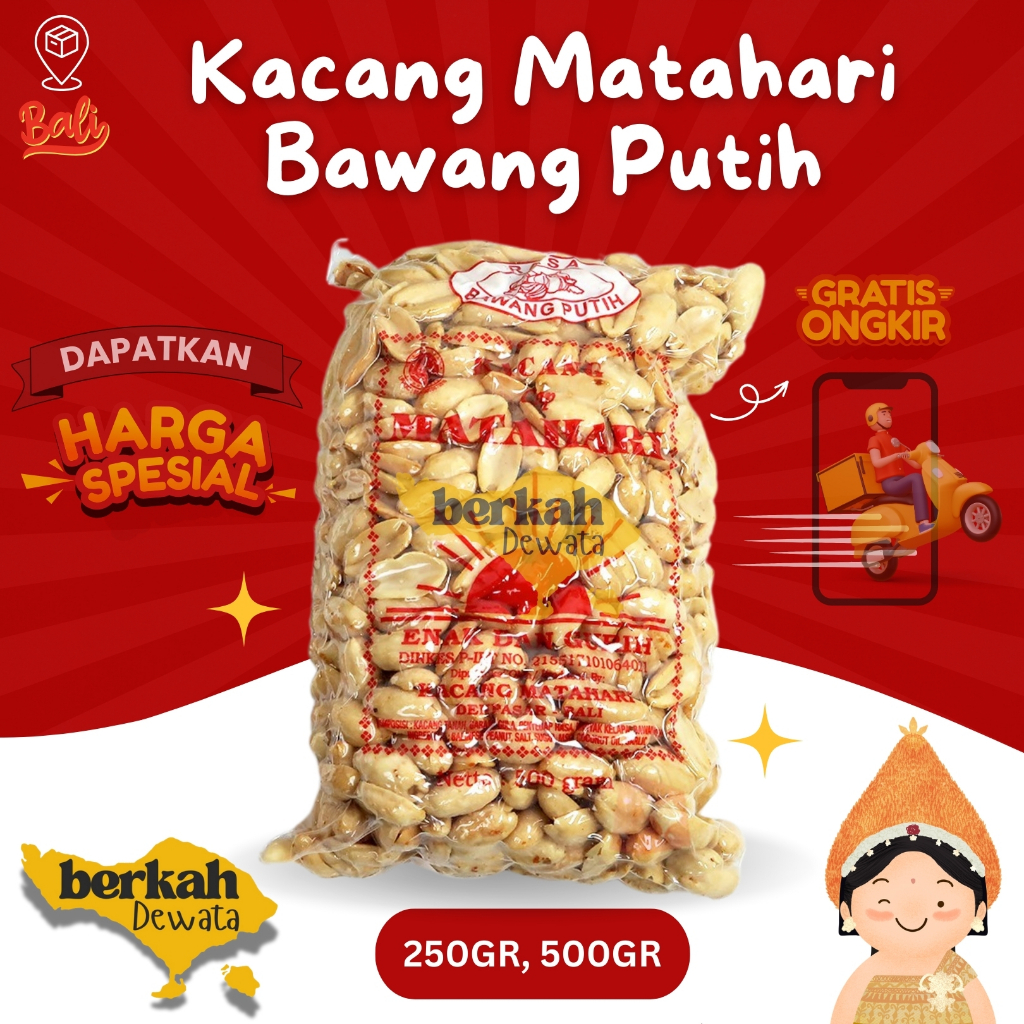 

Kacang Matahari Bawang Putih Asli Bali