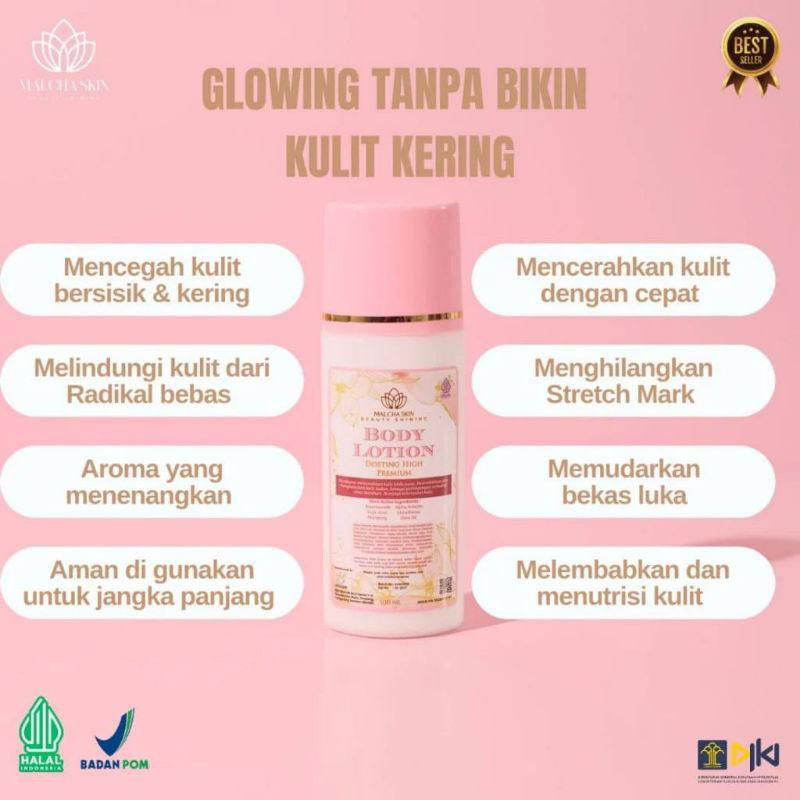 Hb dosting malchaskiny pemutih super ampuh memutihkan dosis tinggi aman bpom