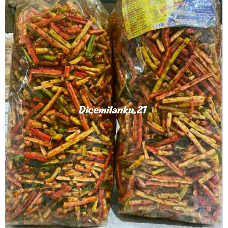 

SEBLAK BUNGBU CIKRUH/SEBLAK KERING KERUPUK BETON BANTAT PEDAS DAUN JERUK ISI 1.KG